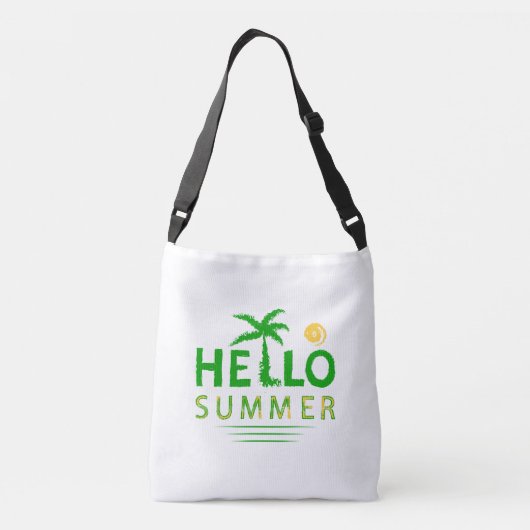 Hallo Sommer Tragetaschen Mit Langen Trägern (Rückseite)