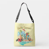 Hallo Sommer Tragetaschen Mit Langen Trägern (Rückseite)