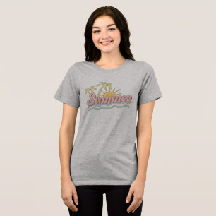 Hallo Sommer Tri-Blend Shirt