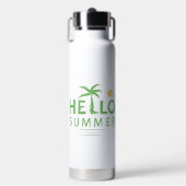 Hallo Sommer Trinkflasche (Vorderseite)