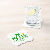 Hallo Sommer Untersetzer (Vor Ort)