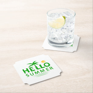 Hallo Sommer Untersetzer