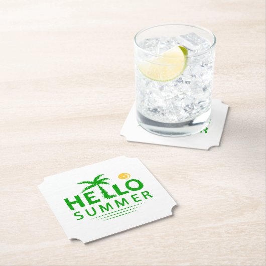 Hallo Sommer Untersetzer (Vor Ort)