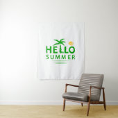 Hallo Sommer Wandteppich (Beispiel)