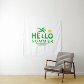Hallo Sommer Wandteppich (Beispiel)
