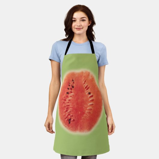 Hallo Sommer - Wassermelone Frische Lecker Frucht Schürze (Getragen)