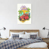 Hallo Sommerarbeit 2024 Leinwanddruck (Insitu (Schlafzimmer))