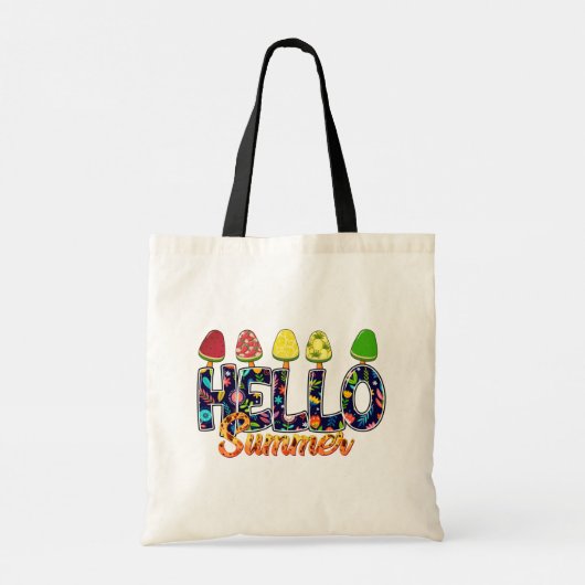 Hallo Sommerchic, moderne Tote Tasche (Rückseite)
