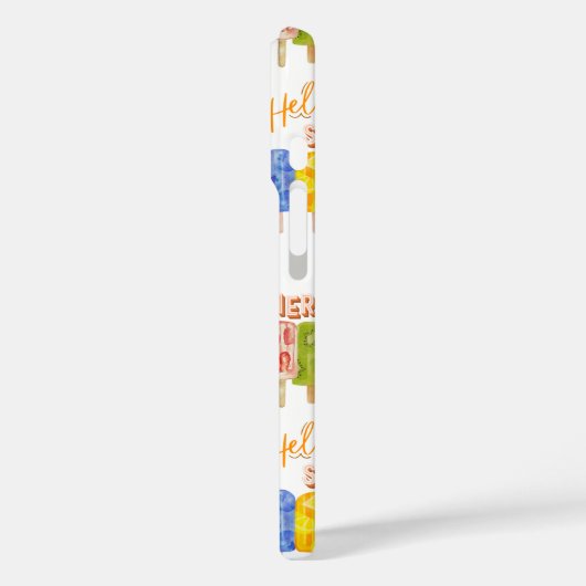 hallo Sommereis Case-Mate iPhone Hülle (Rückseite / Links)