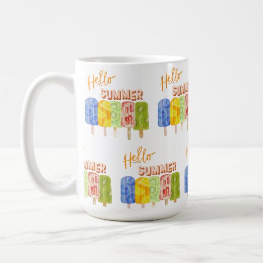 hallo Sommereis Kaffeetasse (Links)