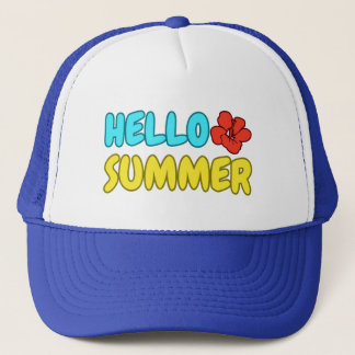 Hallo Sommerhut Truckerkappe