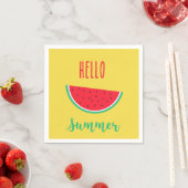 Hallo Sommernapkins - Watermelon Serviette (Beispiel)