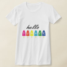 Hallo Sommerurlaub Eiscreme Popsicle Ice Lolly