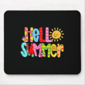 Hallo Sommerurlaub Ice Mousepad (Vorne)