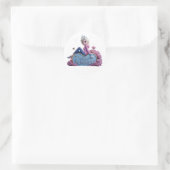 Hallo Sommerurlaub Runder Aufkleber (Tasche)