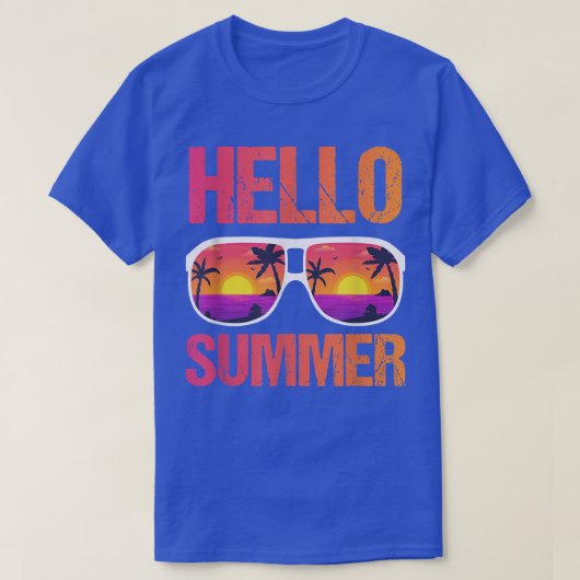 Hallo Sommerurlaub T-Shirt (Design vorne)