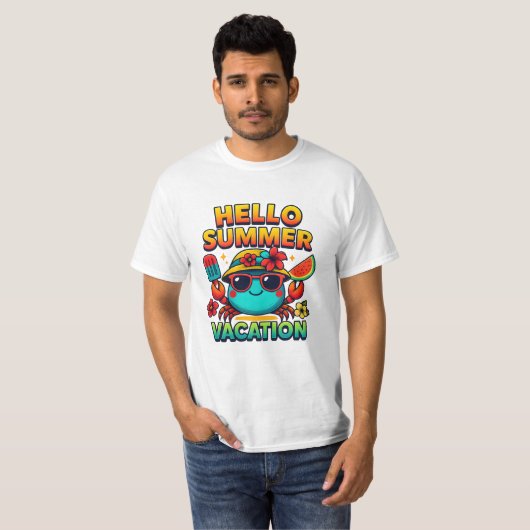 Hallo Sommervibes T-Shirt (Vorne ganz)
