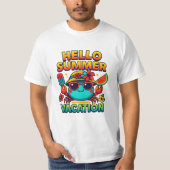 Hallo Sommervibes T-Shirt (Vorderseite)