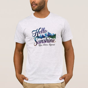 Hallo Sonnenschein – Atme. Strahle. Wiederhole. T-Shirt