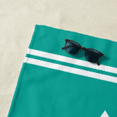 Hallo Sonnenschein Badehandtuch mit individuelle N Strandtuch (Beispiel)