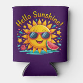 Hallo Sonnenschein Dosenkühler (Vorderseite)