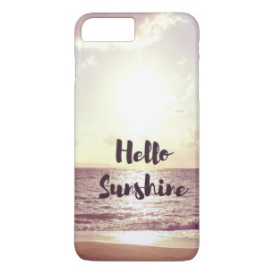 "Hallo Sonnenschein-" Foto-Zitat Case-Mate iPhone Hülle