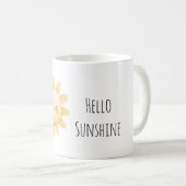 Hallo Sonnenschein Glückliche Sonne Kaffeetasse (VorderseiteRechts)