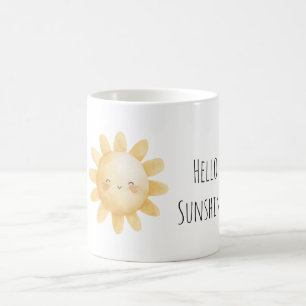 Hallo Sonnenschein Glückliche Sonne Kaffeetasse