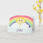 Hallo Sonnenschein! Gruß-Karte Karte (Gelbe Blume)