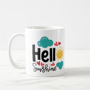 Hallo Sonnenschein Kaffeetasse