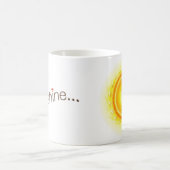 Hallo Sonnenschein… Kaffeetasse (Mittel)
