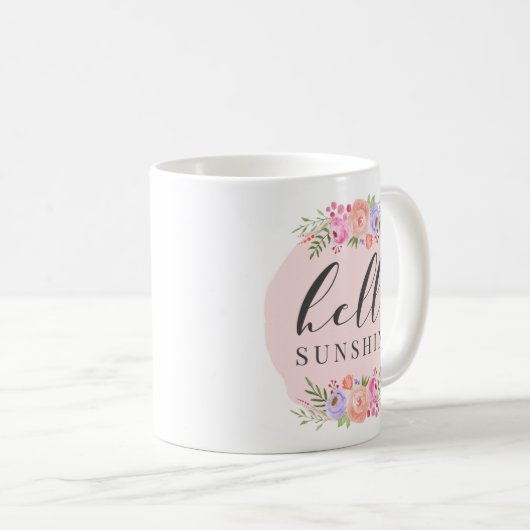 Hallo Sonnenschein Kaffeetasse (VorderseiteRechts)