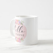 Hallo Sonnenschein Kaffeetasse (Vorderseite Links)