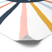 Hallo Sonnenschein Poster (Ecke)