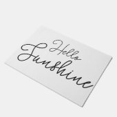 Hallo Sonnenschein Zuhause Türmatte Haus Gruß Vera (Schrägansicht)