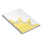 hallo Sonnenscheinnotizbuch Notizblock (Rechte Seite)