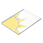 hallo Sonnenscheinnotizbuch Notizblock (Linke Seite)