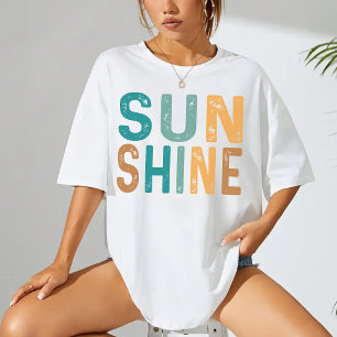 Hallo Sonnenshirt, Strandurlaub Stimmung für Sie T-Shirt