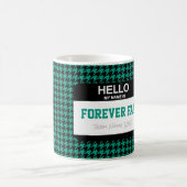 Hallo Sport Mein Name ist das Jahr des Hahnentritt Verwandlungstasse (Mittel)