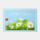 Hallo Spring Doormat Fußmatte (Vorderseite)