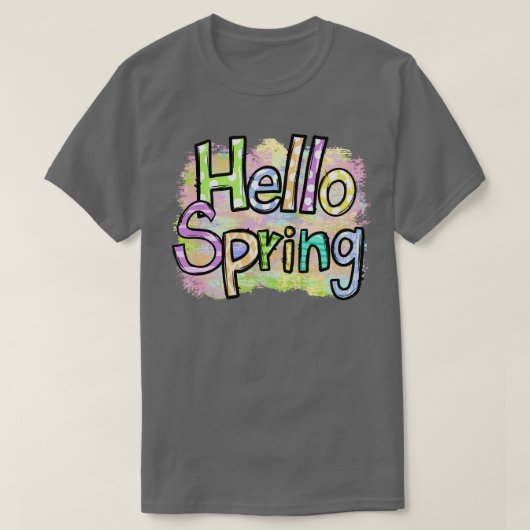 hallo spring T-Shirt (Design vorne)