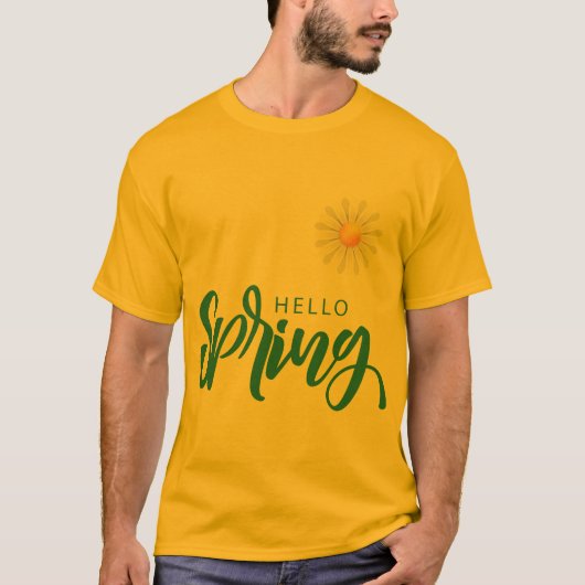 hallo spring T-Shirt (Vorderseite)