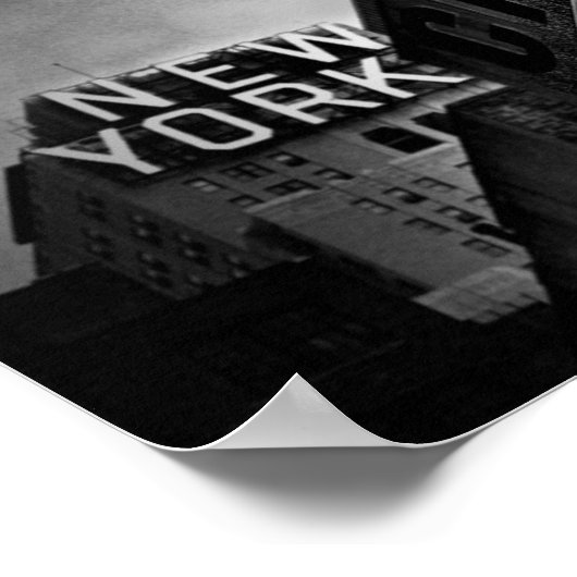 Hallo Stadt (Turm) Poster (Ecke)