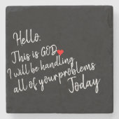 Hallo Steinuntersetzer (Vorderseite)