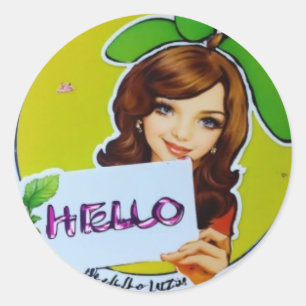 Hallo Sticker