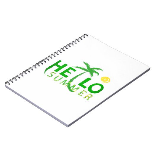 Hallo Sumer Notizblock (Linke Seite)