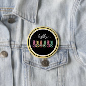 Hallo Summer Pineappknopf Button (Beispiel)