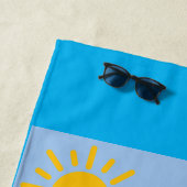 Hallo Summer Pink Flamingo Design - Beach Handtuch (Beispiel)