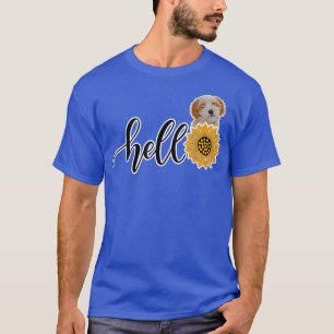 Hallo Sunflower Tibetan Terrier  T-Shirt