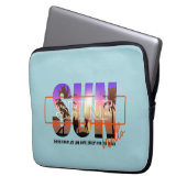 Hallo Sunshine | 13 Zoll Laptopschutzhülle (Vorderseite Links)